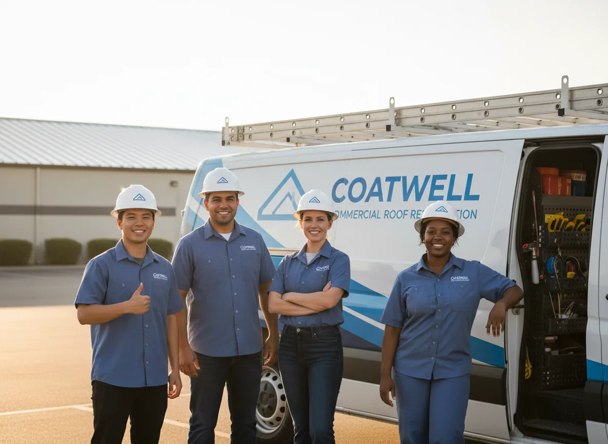 Commercial roof coating company in North Prairie, WI